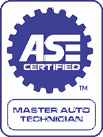 ASE certified master auto technician logo